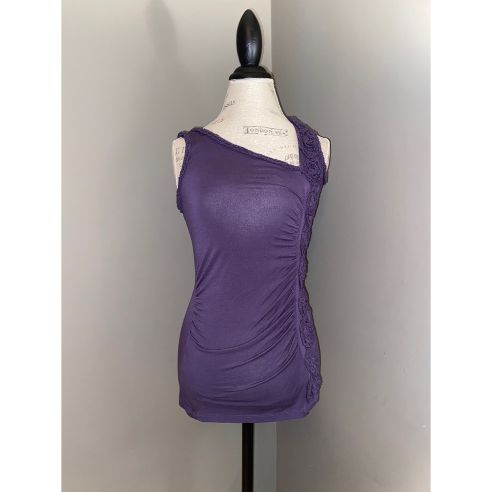 Eggplant Dressy Tank